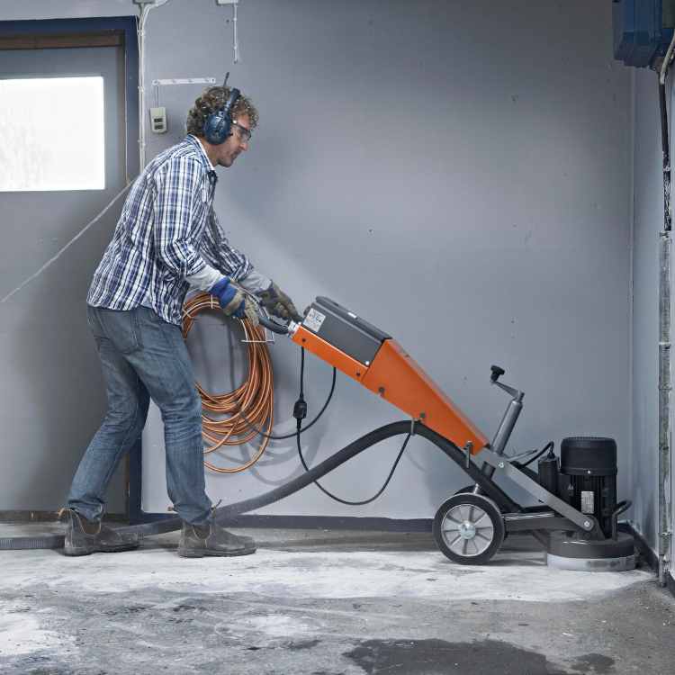 Gólfslípivél frá Husqvarnafyrir minni gólffleti fæst hjá Wendel