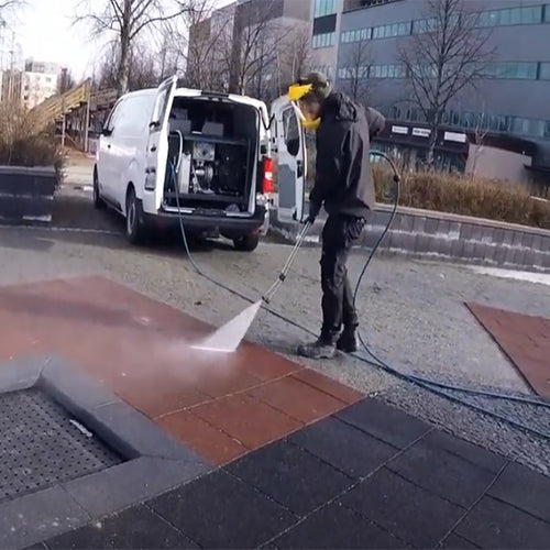 Háþrýstidæla með köldu vatni fyrir pallbíl