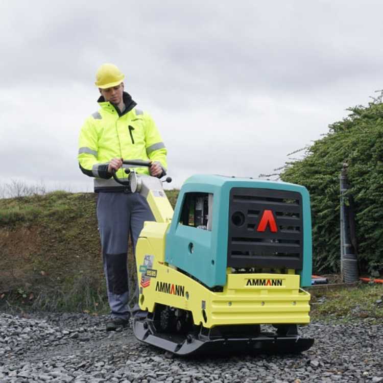Jarðvegsþjappa APH6585 frá Ammann er öflug glussadrifin þjappa