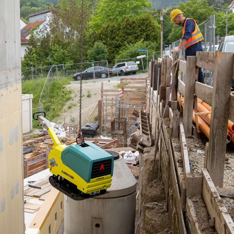 Jarðvegsþjappa stór og rafdrifin fyrir krefjandi verkefni