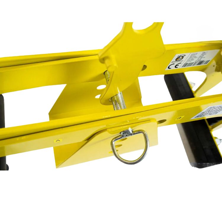 Kantsteinaklemma með 10mm - 360mm grip breidd