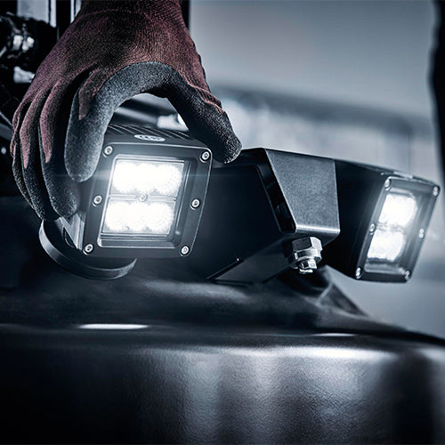 Ljós á gólfslípivél PG6 frá Husqvarna hjá Wendel