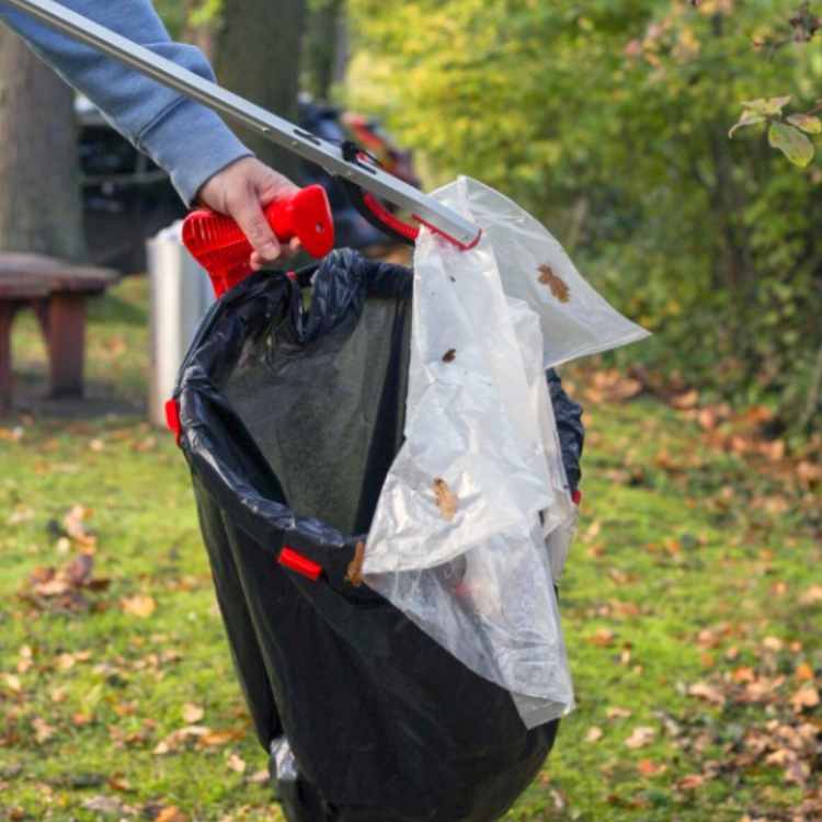 Ruslatína Plokkprik Griptöng fyrir rusl