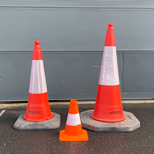 Öryggiskeilur og umferðarkeilur