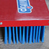 Vélsópur Push Broom með blá sópstrá
