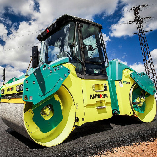 Malbiksvaltari ARX110 við völtun á malbiki