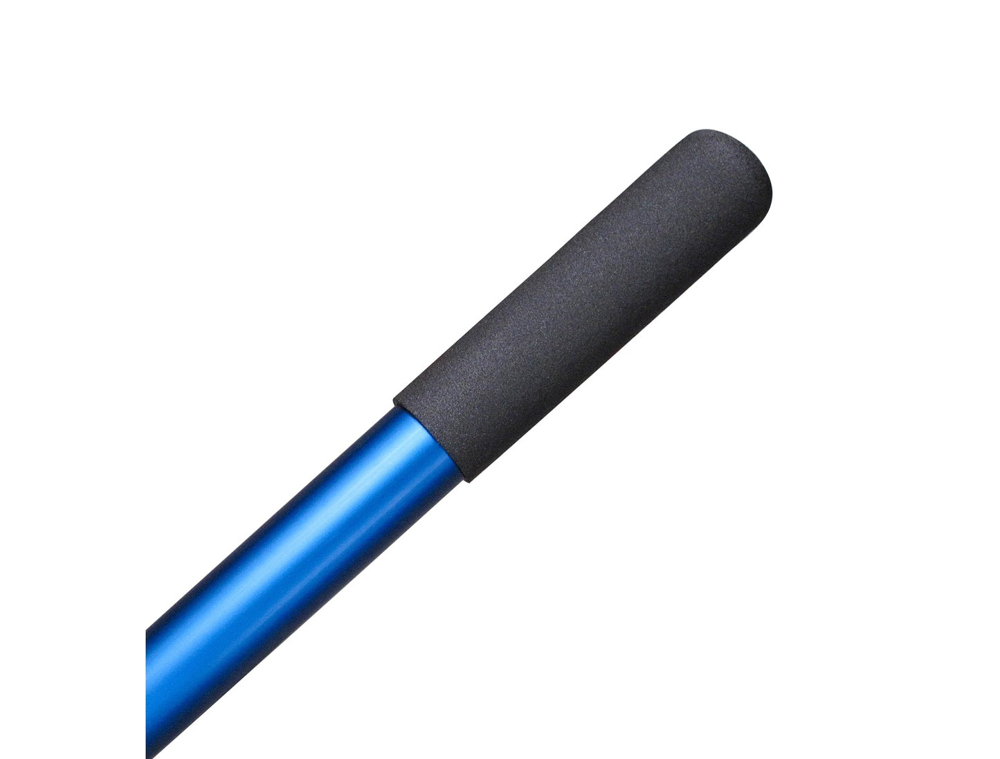 Malbikunarhrífa 75cm með bláu álskafti