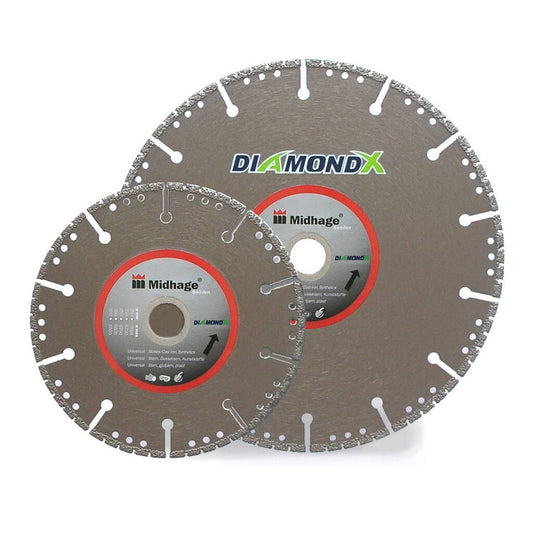 Sagarblöð 230-352mm fyrir stál  DiamondX demantsblöð