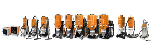Hepa síur í iðnaðarryksugum Husqvarna