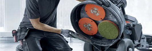 Superfloor gólfslípun leiðbeiningar