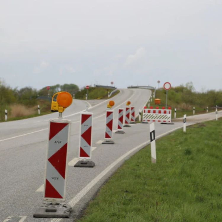 Gátskildir með Blikkljós BakoLight