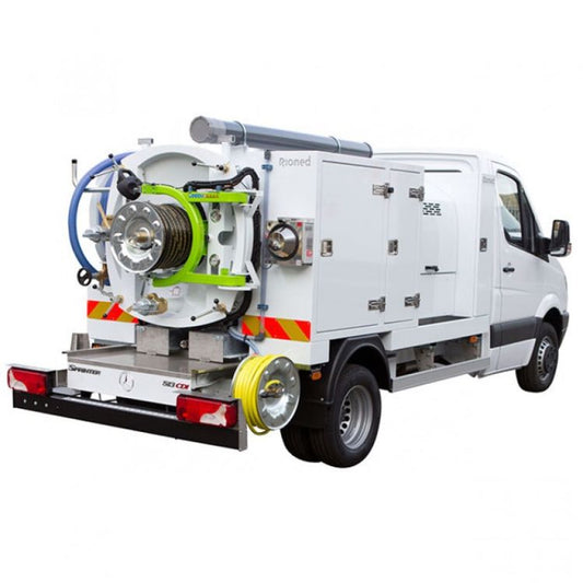 Dælubíll UniCom standard fyrir holræsahreinsun.