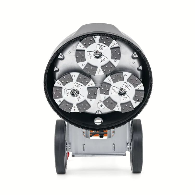 Þrír slípidiksar á gólfslípivél PG510 frá Husqvarna