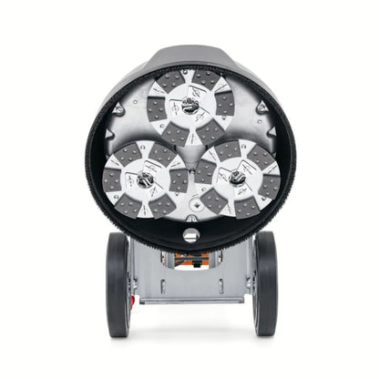 Þrír slípidiksar á gólfslípivél PG510 frá Husqvarna