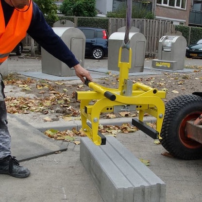 Kantsteinaklemma fyrir kantsteina allt að 600 kg að þyng
