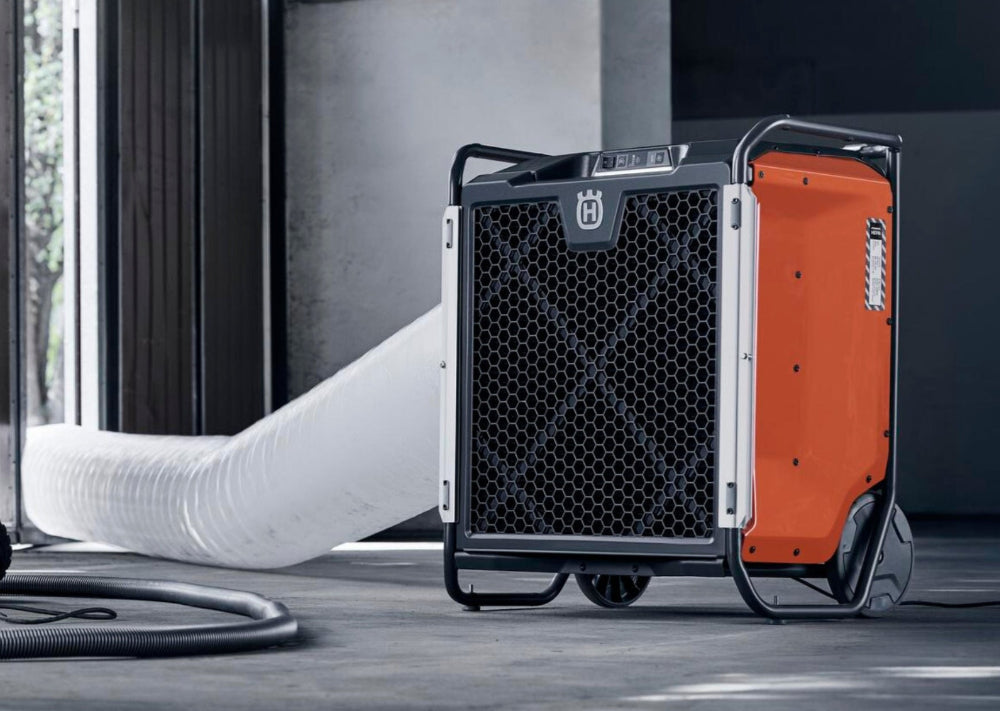 Longopac slöngupoki festur við lofthreinsitæki