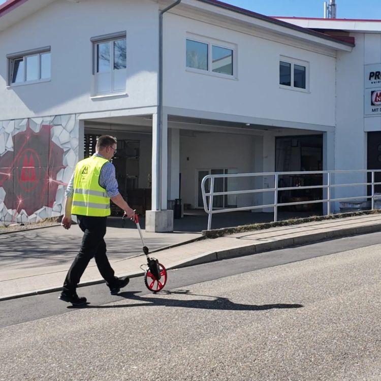 Mælihjól fyrir verktaka og framkvæmdaaðila