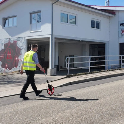 Mælihjól fyrir verktaka og framkvæmdaaðila
