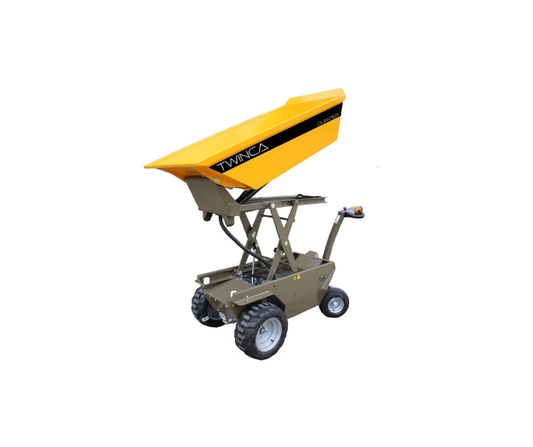 Rafmagns hjólbörur með vökvalyftu