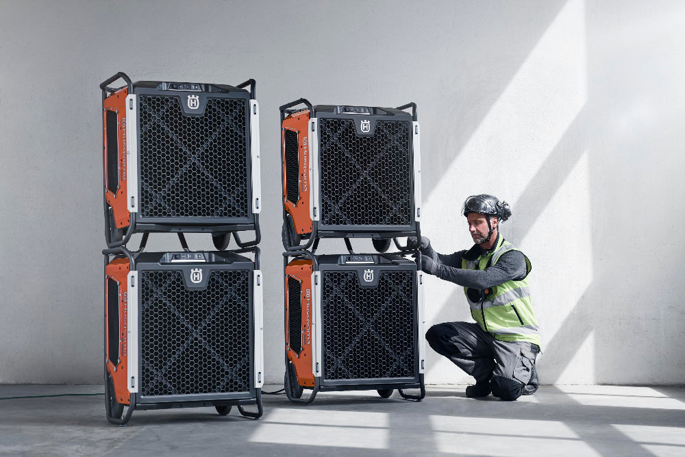 Loftrhreinsar fyrir mismunandi stór rými