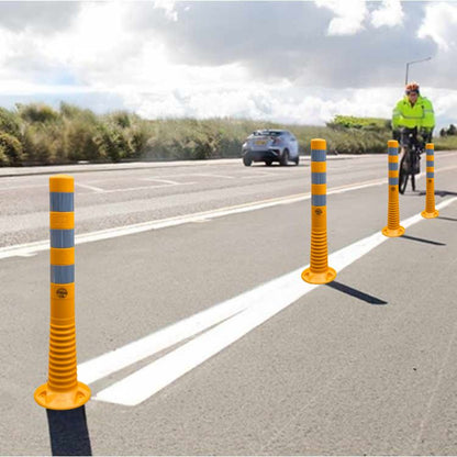 Sveigjanlegir staurar við akreinaskipti