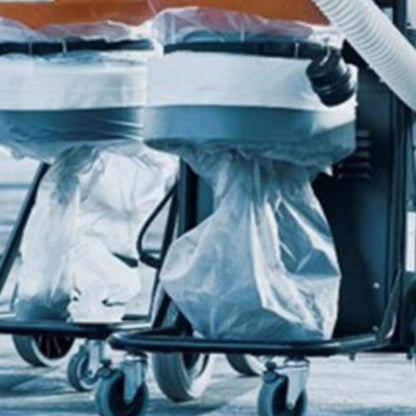 Slöngupokar á iðnaðarryksugur