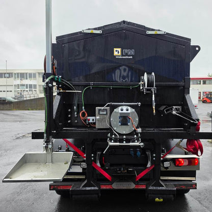 Malbikshitakassi með lyftur fyrir jarðvegsþjöppu