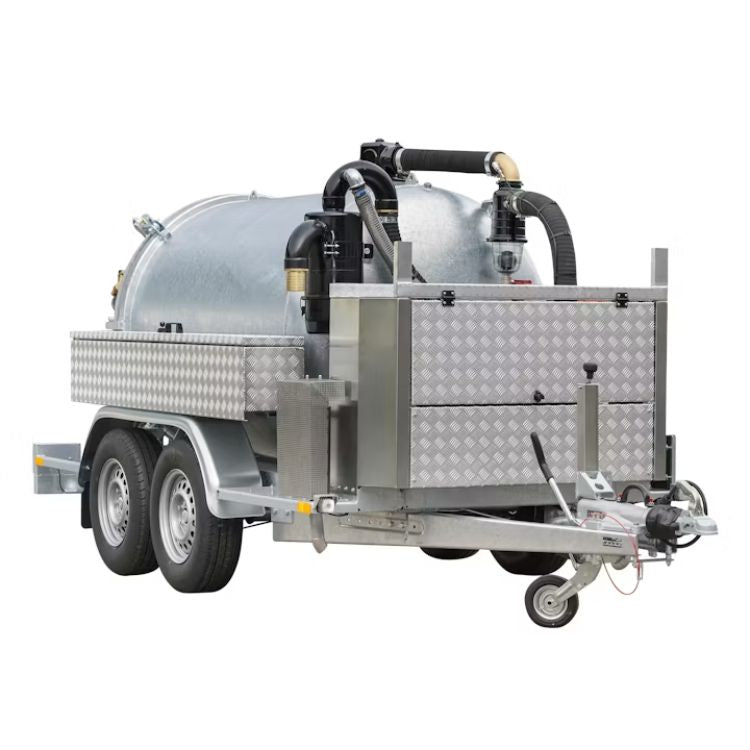 Tankur til að losa rotþrær og niðurföll