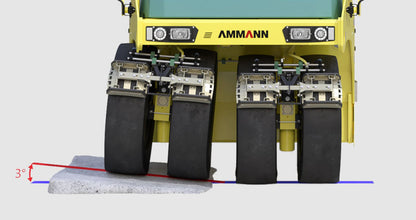 Gúmmíhjólavaltari ART240 frá Ammann 9.980 kg