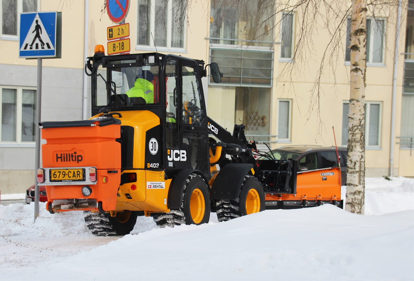 Saltdreifari IceStriker 120-200 á liðléttinga