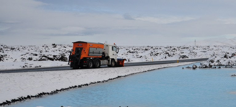 Saltdreifari á vörubíla Sirius AST